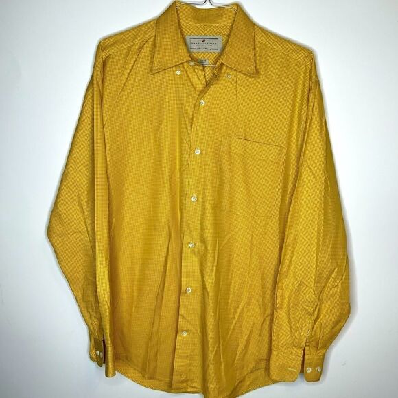 Large Yellow-White Madeleine Finn LS Shirt - Picture 5 of 5